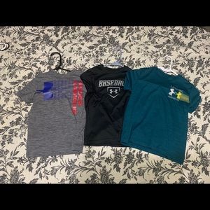 Under Armour Youth Boys Shirts Small